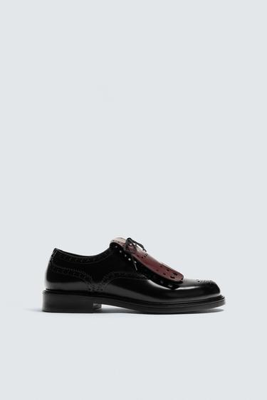 LEATHER SHOES HARRY LAMBERT FOR ZARA X DISNEY - Black by Zara