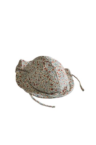 KIDS’ FLORAL BEACH HAT - Sand by Zara