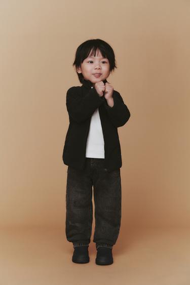 POLARTEC ® FLEECE JACKET - Black by Zara