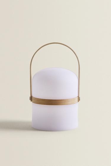 CORDLESS TABLE LAMP WITH HANDLE - White by Zara - Image 0