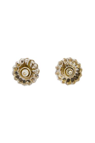 PACK OF ACRYLIC FLOWER DOOR KNOBS (PACK OF 2) - Transparent by Zara