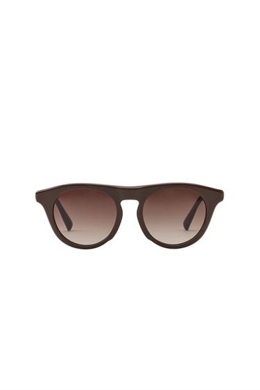 PREPPY CAT SUNGLASSES - Brown by Zara