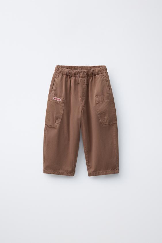 PUKAS SURF CARGO TROUSERS - Brown by Zara - Image 0