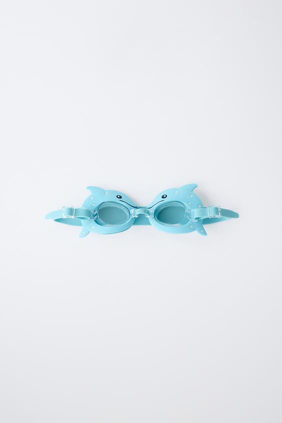 DOLPHIN SWIMMING GOGGLES - Light blue by Zara - Image 0