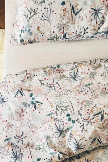 CHILDREN’S SEA PRINT DUVET COVER - Multicoloured by Zara