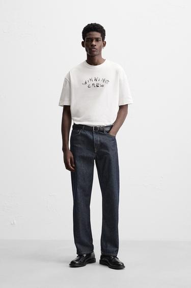 SLOGAN PRINT T-SHIRT - White by Zara - Image 0