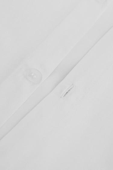 PERCALE DUVET COVER (200 THREAD COUNT) - White by Zara