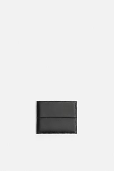 NAPPA LEATHER WALLET - Black by Zara