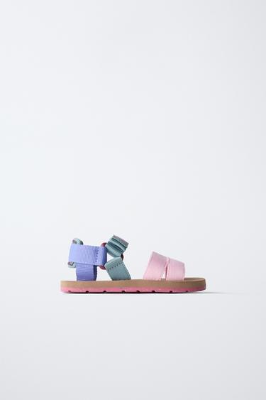 COLOUR TECHNICAL SANDALS - Pink by Zara