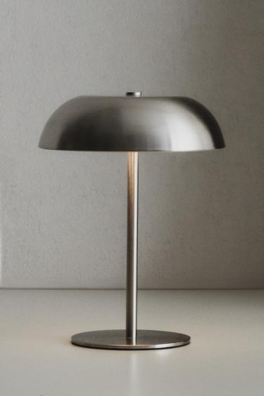 MONOCHROME TOUCH TABLE LAMP - Silver by Zara