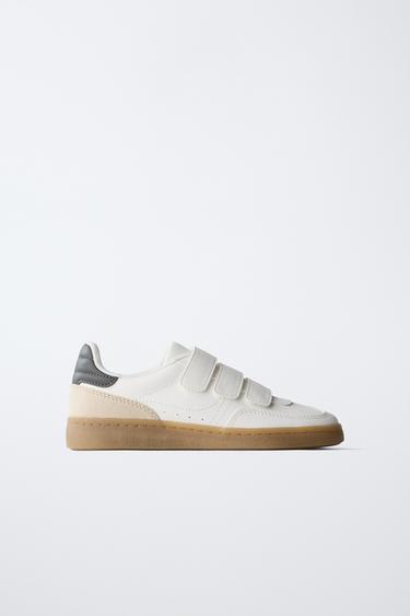STRAPPY PLIMSOLLS - White by Zara