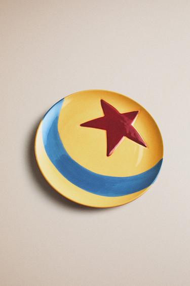 KIDS' MONSTERS, INC. ©DISNEY/PIXAR BALL STONEWARE PLATE - Multicoloured by Zara