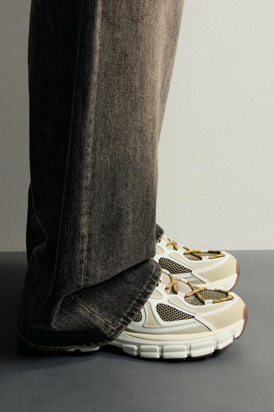 CHUNKY SOLE TRAINERS - Green by Zara - Image 0