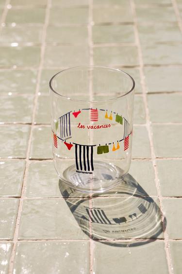 SUMMER GLASS TUMBLER | DIEGO NINE - Red by Zara