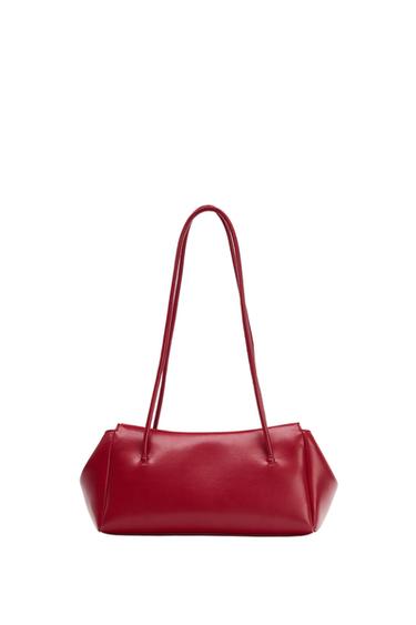 ELONGATED SHOULDER BAG - Red by Zara
