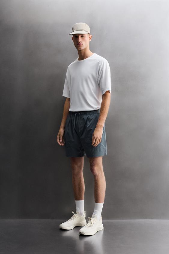 TECHNICAL TRAINING SHORTS 7" - Mid-blue by Zara - Image 0