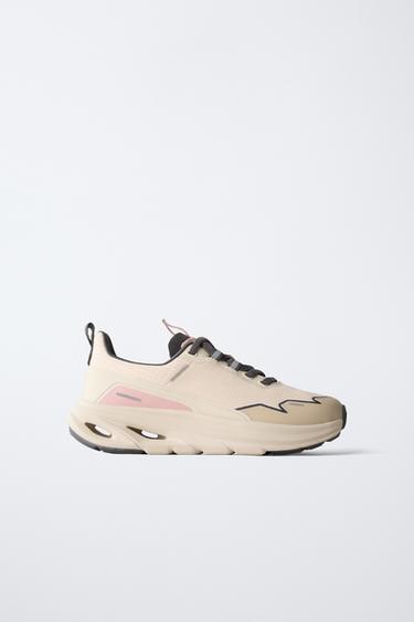 SOLE DETAIL TRAINERS - Beige by Zara - Image 0