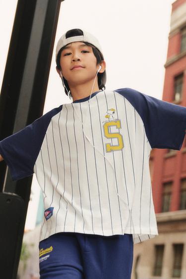 SNOOPY PEANUTS™ T-SHIRT - navy by Zara