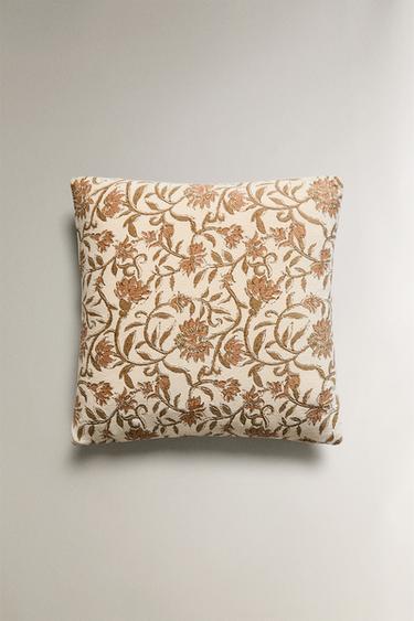 CHENILLE CUSHION COVER - Ecru by Zara - Image 0