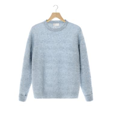 ALPACA BLEND JUMPER - Sky blue by Zara