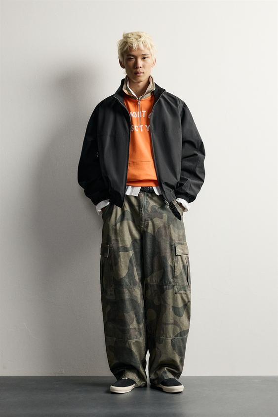 LIGHTWEIGHT WATER-REPELLENT TECHNICAL JACKET - Black by Zara - Image 0