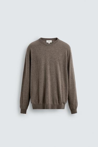 CASHMERE JUMPER - Sand / Marl by Zara