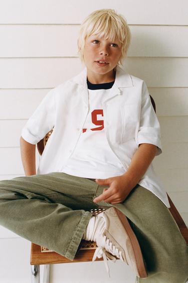 LINEN-COTTON SHIRT - White by Zara