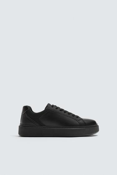 MONOCHROME CHUNKY TRAINERS - Black by Zara