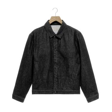 REGULAR FIT DENIM JACKET - Black by Zara