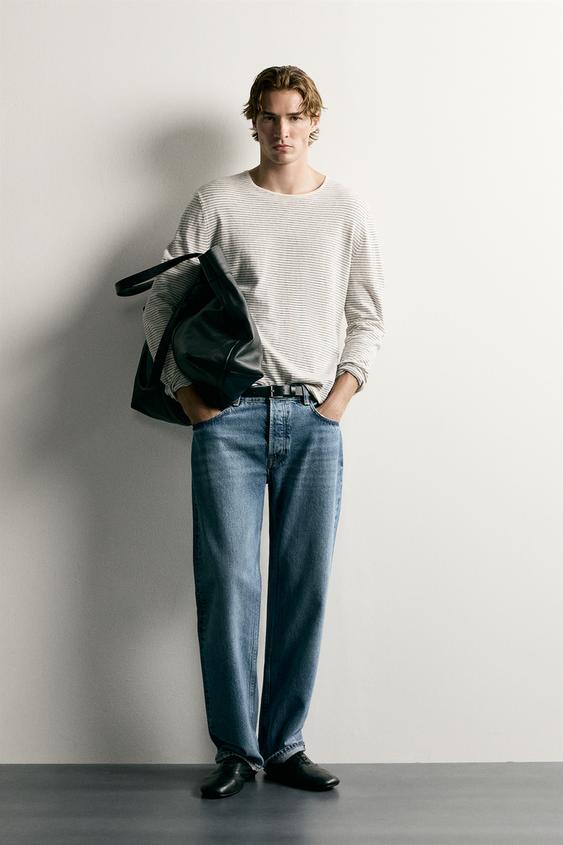 LIGHTWEIGHT STRIPED JACQUARD JUMPER - Stripes by Zara - Image 0