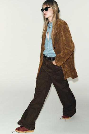 CONTRAST TRAINERS - Burgundy Red by Zara