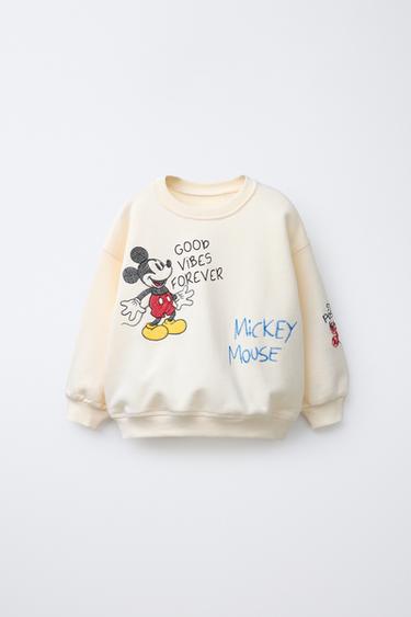 MICKEY MOUSE © DISNEY SWEATSHIRT - Ecru by Zara