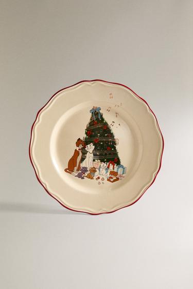 CHILDREN'S STONEWARE CHRISTMAS THE ARISTOCATS ©DISNEY PLATE - Multicoloured by Zara