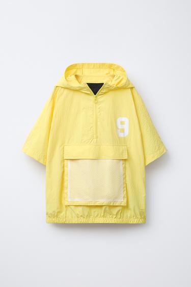 TECHNICAL MESH KANGAROO SWEATSHIRT - Yellow by Zara