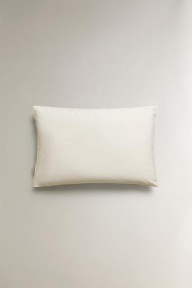 CHILDREN'S MOON PILLOWCASE - Light grey by Zara