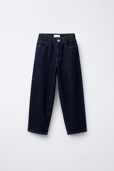 BALLOON JEANS - Mid-blue by Zara