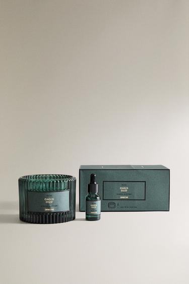 OASIS OUD VOLCANIC STONE DIFFUSER - Blue by Zara - Image 0