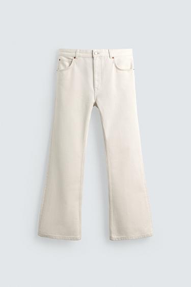 FLARE FIT JEANS HARRY LAMBERT FOR ZARA X DISNEY - Oyster-white by Zara