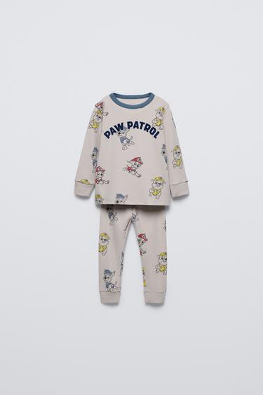 AGES 2-6/ PAW PATROL™ FLOCKED PYJAMAS - camel by Zara - Image 0