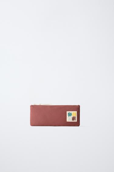 BASIC PENCIL CASE - Maroon by Zara