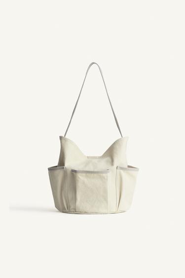 CTTN MLTPCKT MN BG - Grey by Zara