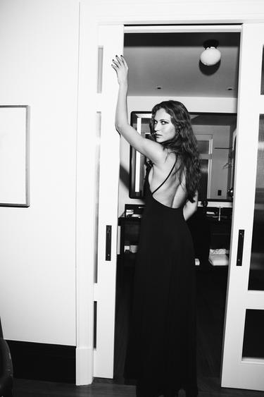 LONG DRESS WITH OPEN BACK - Black by Zara