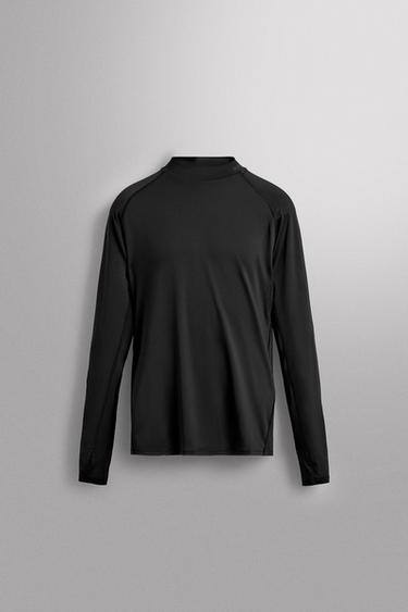 FIRST LAYER RUNNING T-SHIRT - Black by Zara