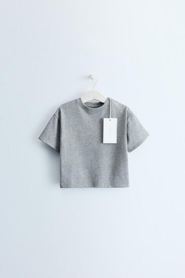 ZARA TIMELESS - SLOGAN PRINT T-SHIRT - Grey marl by Zara