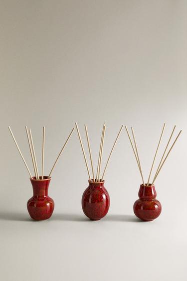 (200 ML) FLEUR D'OSMANTHUS MIKADOS + REFILL SET - Crystal by Zara