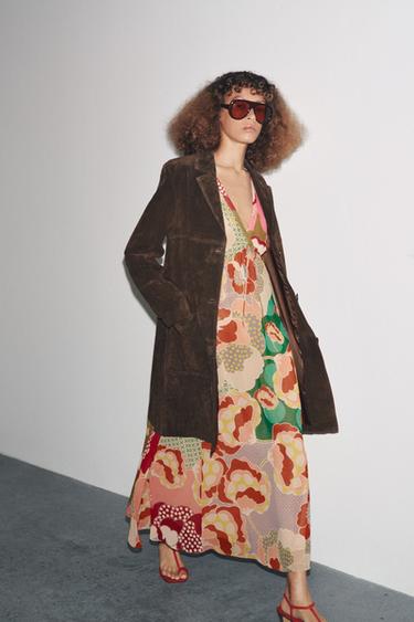ZW COLLECTION FLORAL DRESS - Printed by Zara