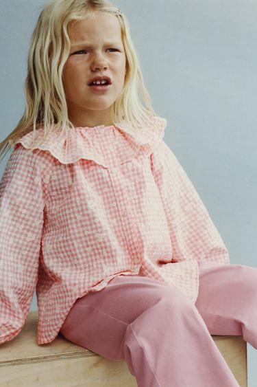 WAVY TRIM CULOTTES - Pink by Zara