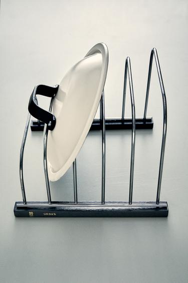 METAL KITCHEN ORGANISER - Light grey by Zara