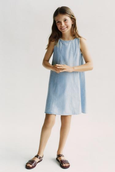 DENIM DRESS - Light blue by Zara