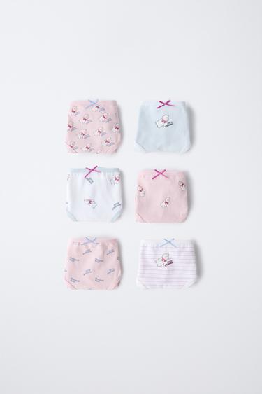 2-6 YEARS/ SIX-PACK OF SHEEP BRIEFS - Pink by Zara - Image 0